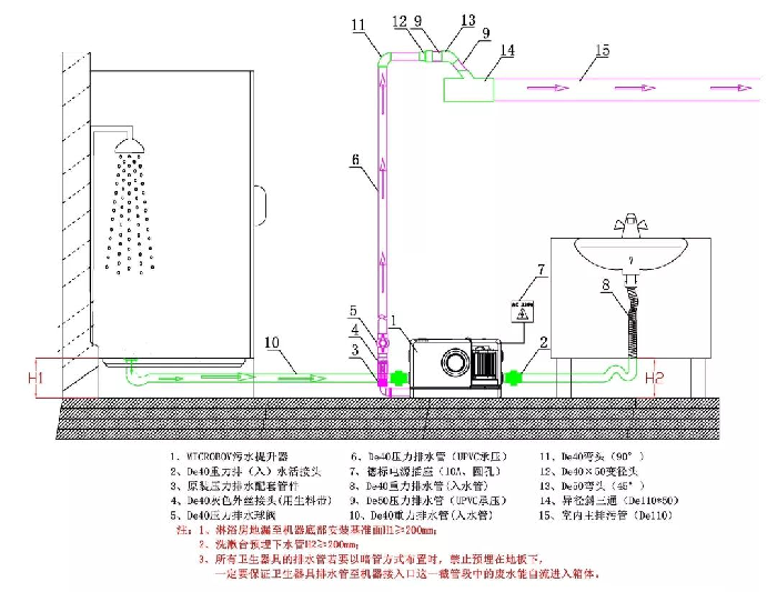 馬桶污水提升器